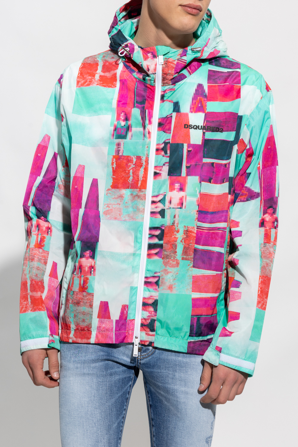 plaque lambskin jacket Dsquared2 - SchaferandweinerShops